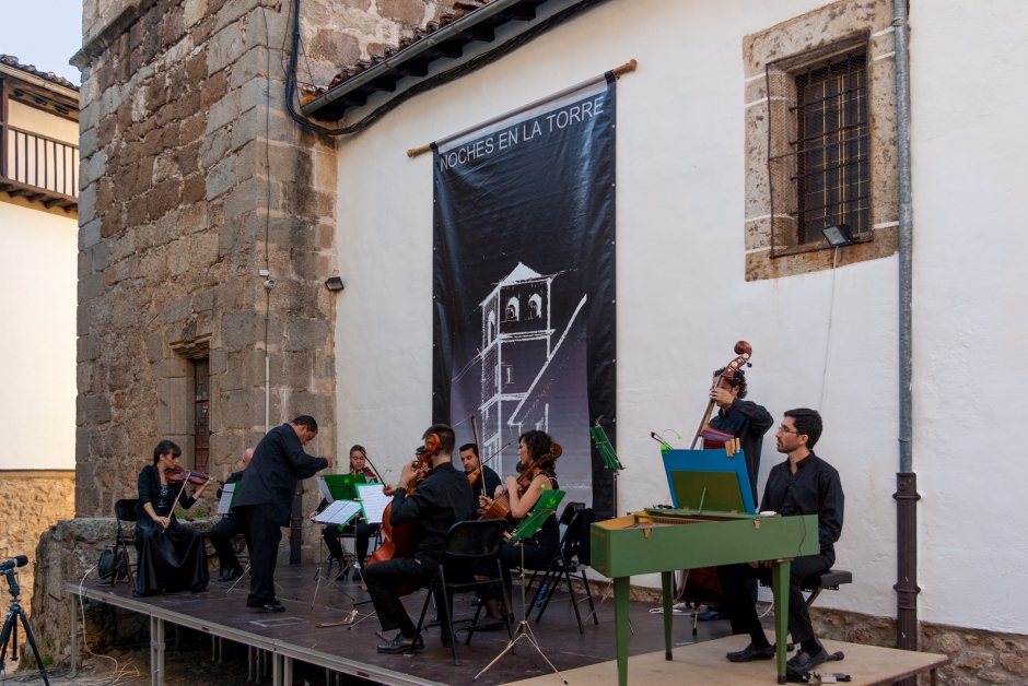 Orquesta Tarantela en Candelario, Salamanca, 2014